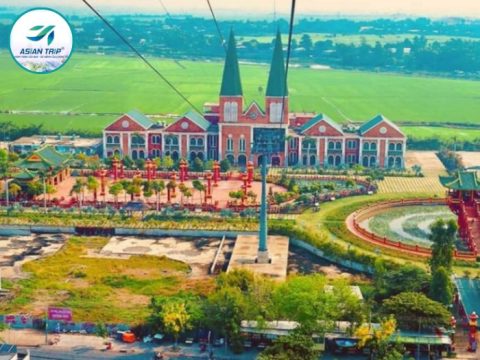 tour chau doc - nhà ga cáp treo núi sam