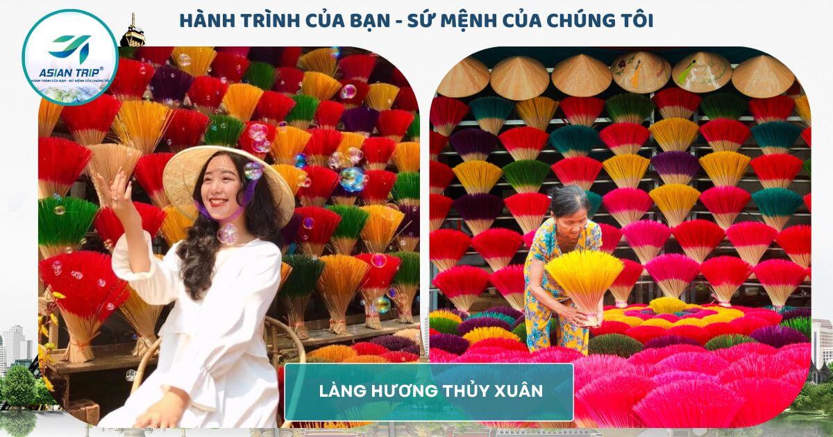 TOUR ĐÀ NẴNG 4 NGÀY 3 ĐÊM l HỘI AN l HUẾ 12 Làng Hương Xuân Thủy
