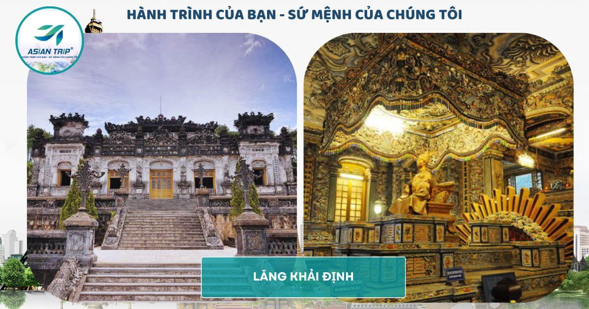 TOUR ĐÀ NẴNG 4 NGÀY 3 ĐÊM l HỘI AN l HUẾ 10 Lăng Khải Định