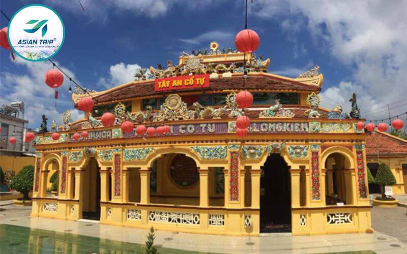 Chùa Tây An Bí Ẩn Tâm Linh Núi Sam 4 chua tay an 3